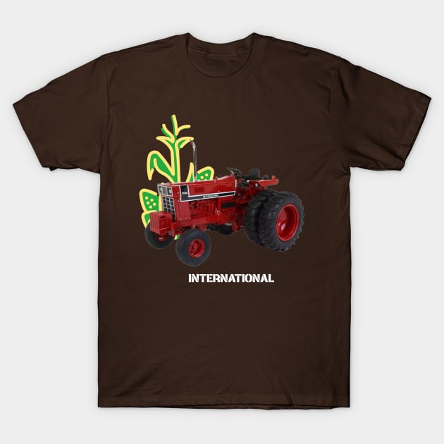 INTERNATIONAL HARVESTER TRACTOR T-SHIRT T-Shirt by Cult Classics